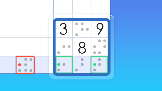hidden pair sudoku